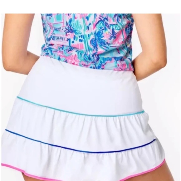 Lilly Pulitzer Peachy Skort UPF 50+ - Picture 2 of 8